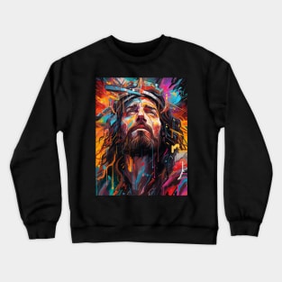 The Sacred Presence of Jesus Christ Crewneck Sweatshirt